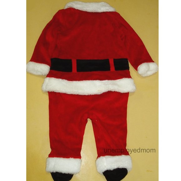 1 pc Santa Suit Outfit Christmas Baby Boys NWT - Picture 5 of 9